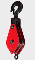 西安古建筑修复中起重滑车的应用